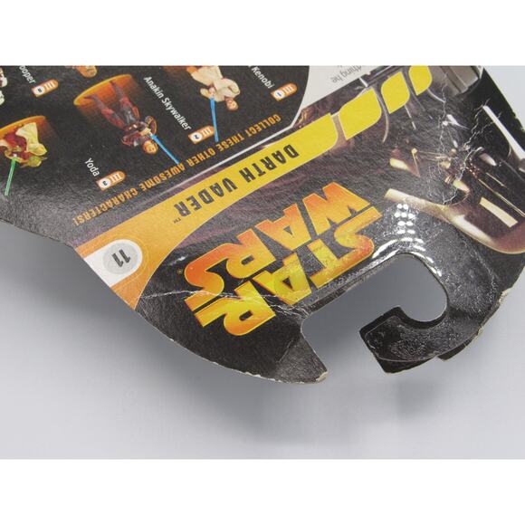 NEW Sealed Darth Vader Lightsaber Attack Revenge of the Sith Star Wars Figure - Picture 11 of 12